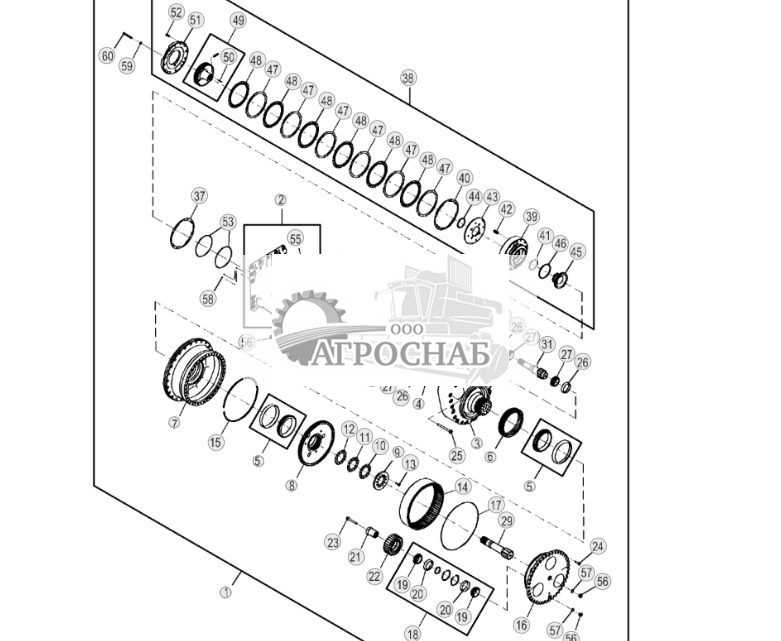 Final Drive Components, Low Ground Pressure (LGP) Track Frame ( - 163374) - ST903778 53.jpg